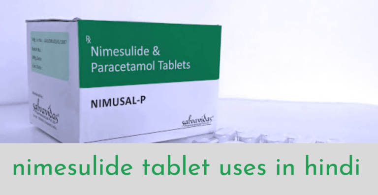 nimesulide tablet uses in hindi